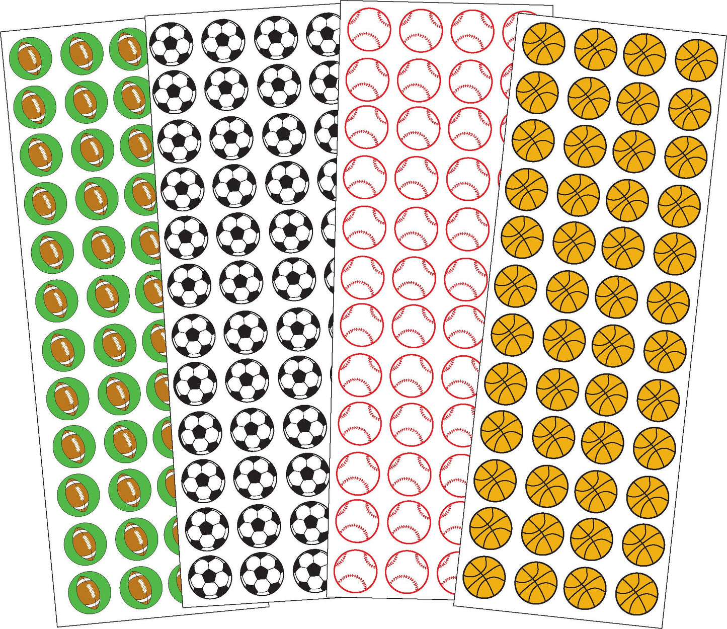 SHAPES ETC. Sticker Set - Sports