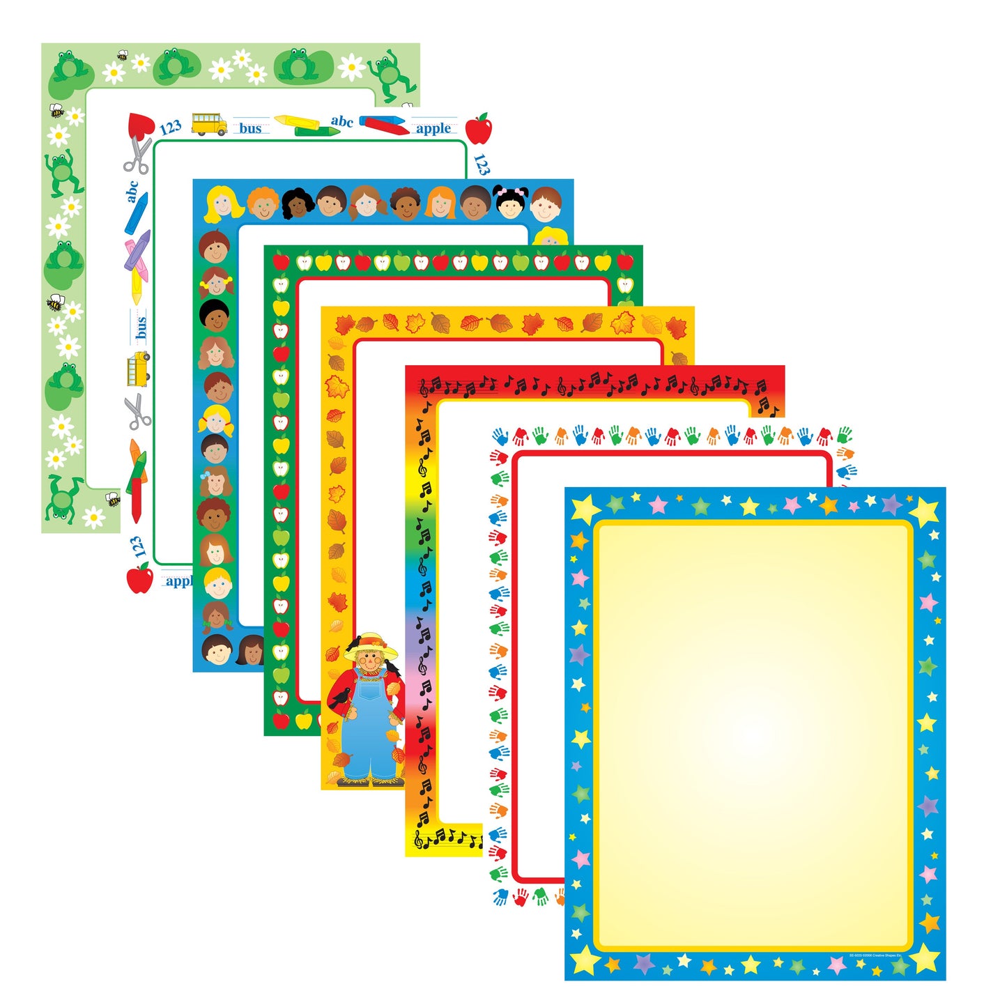 SHAPES ETC. Teacher's Favorite Computer Paper Set