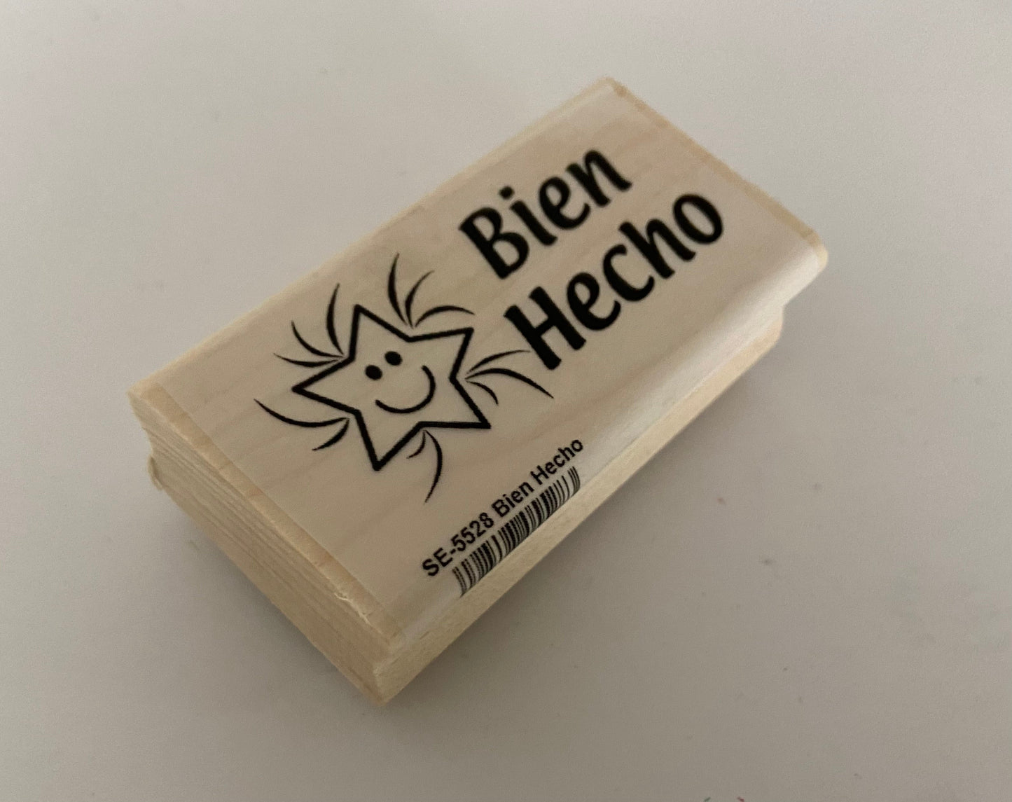 SHAPES ETC. Teacher's Stamp Spanish - Bien Hecho (Good Job)