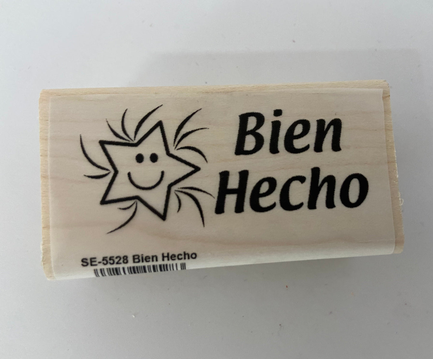 SHAPES ETC. Teacher's Stamp Spanish - Bien Hecho (Good Job)