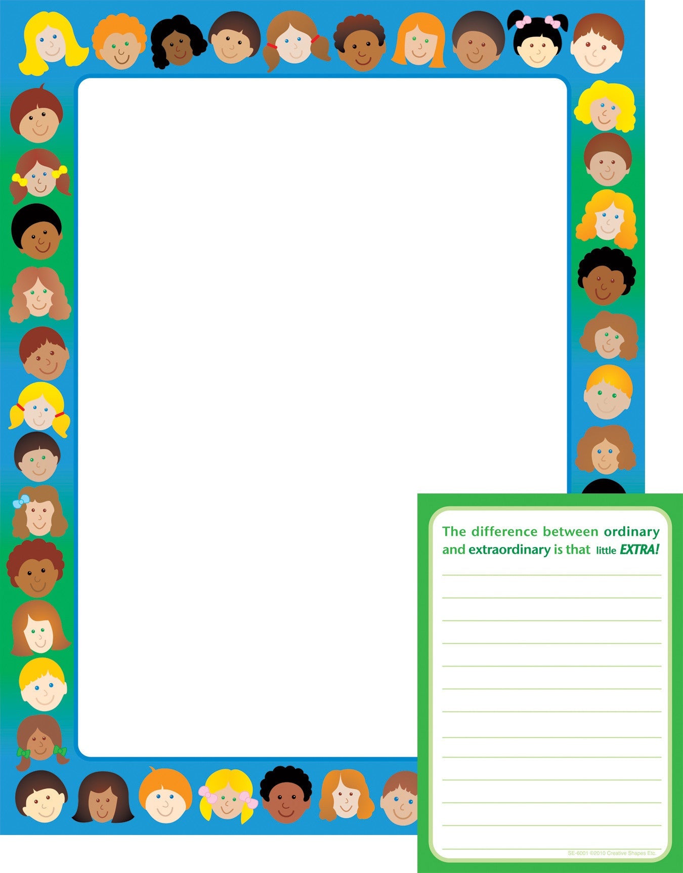 SHAPES ETC. Notes & Quotes Writing Set - Little Extra