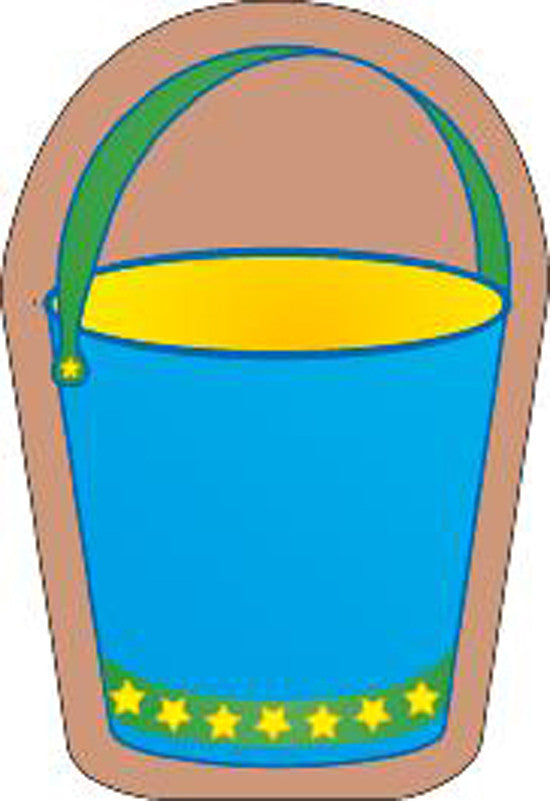 SHAPES ETC. Mini Notepad - Sand Pail