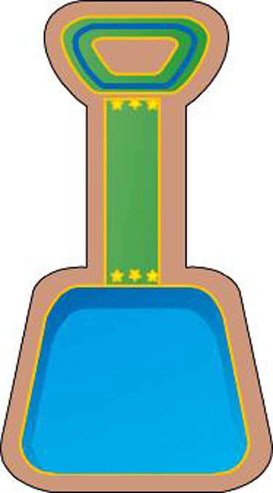 SHAPES ETC. Mini Notepad - Shovel