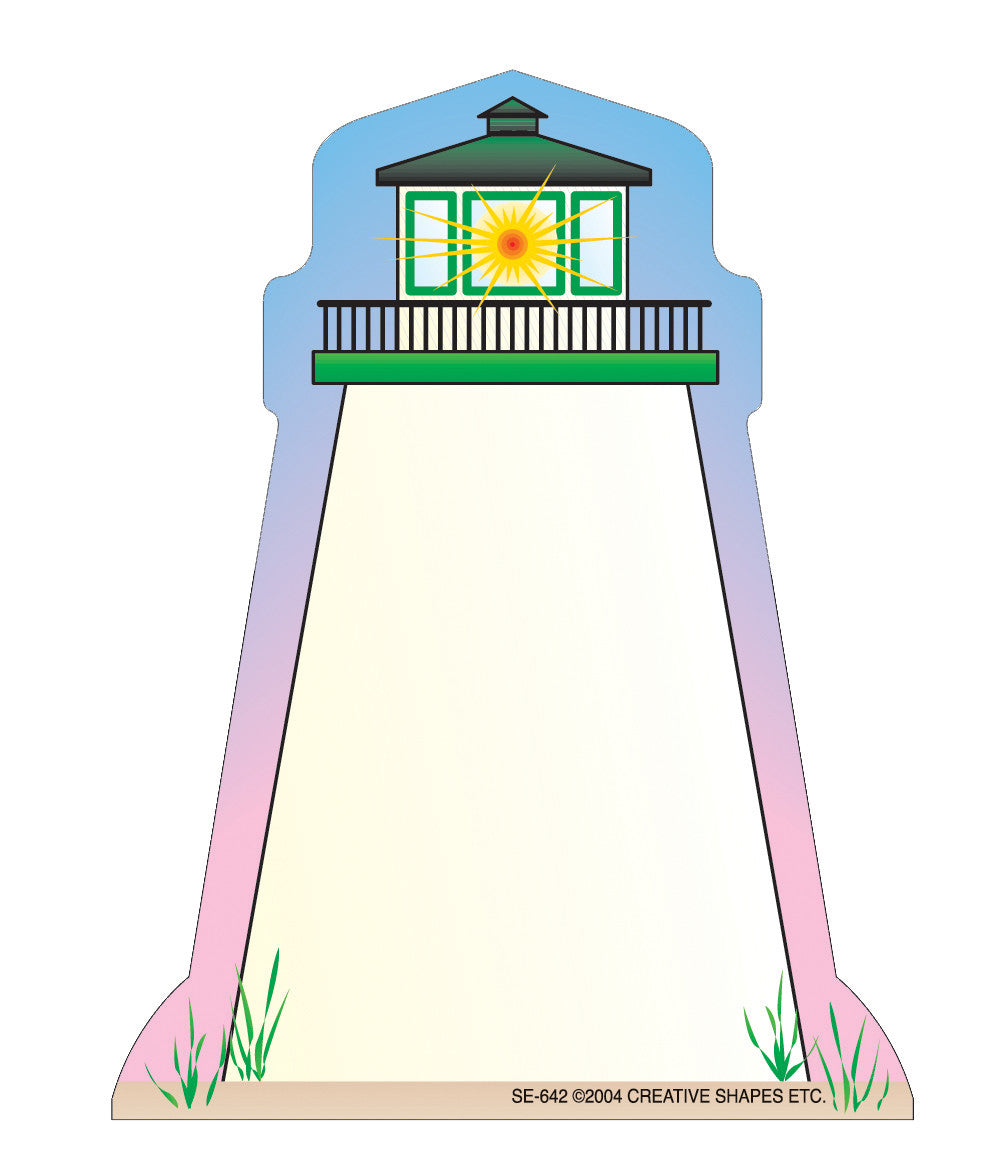 SHAPES ETC. Mini Notepad - Lighthouse