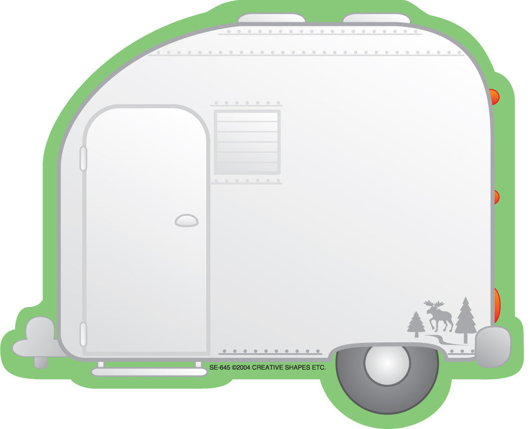 SHAPES ETC. Mini Notepad - Camper