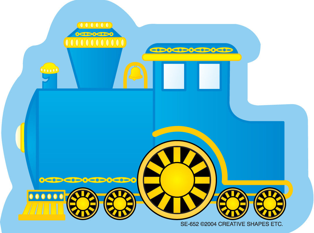 SHAPES ETC. Mini Notepad - Train Engine