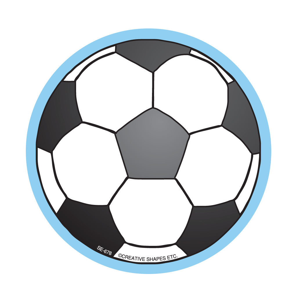 SHAPES ETC. Mini Notepad - Soccerball