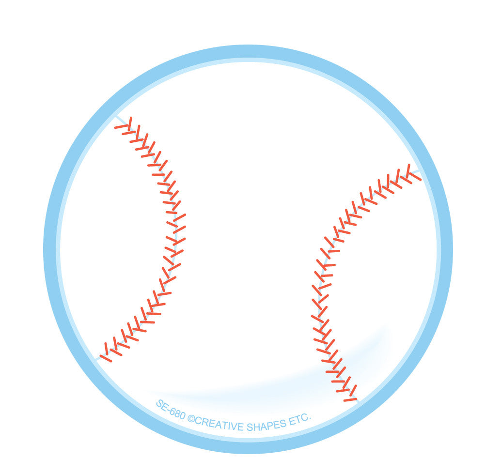 SHAPES ETC. Mini Notepad - Baseball
