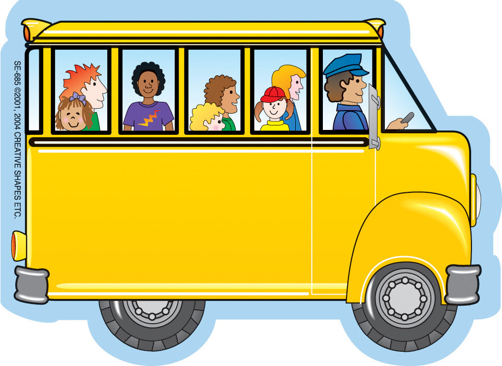 SHAPES ETC. Mini Notepad - Bus with Kids