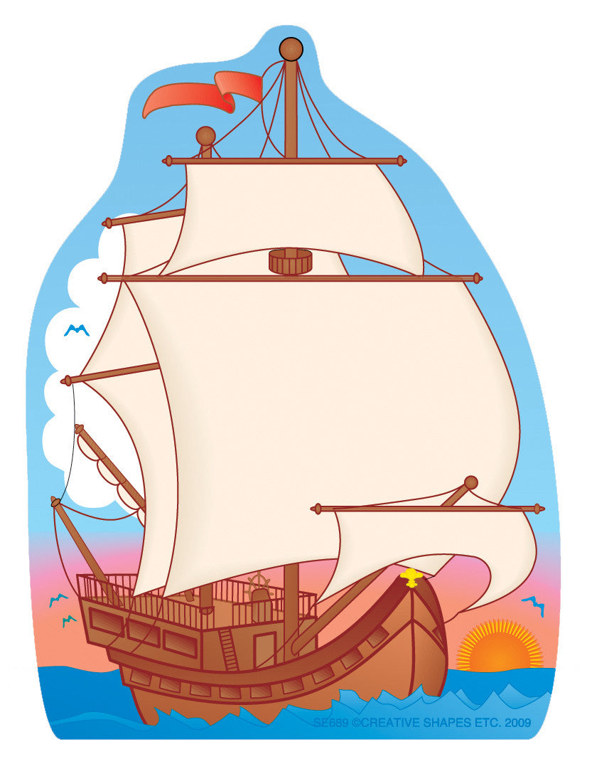 SHAPES ETC. Mini Notepad - Ship