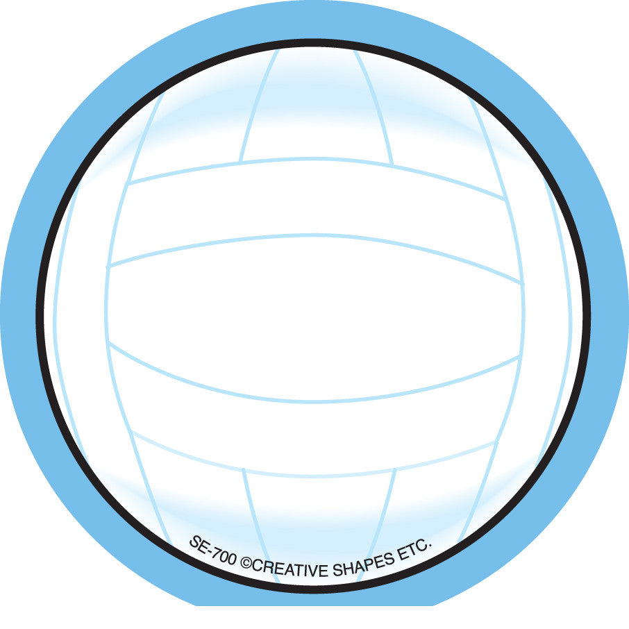 SHAPES ETC. Mini Notepad - Volleyball