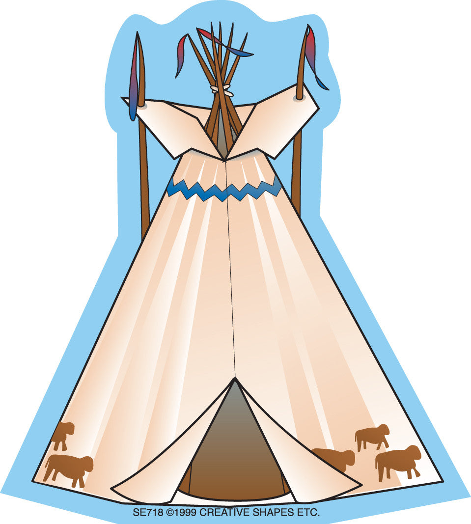 SHAPES ETC. Mini Notepad - Teepee
