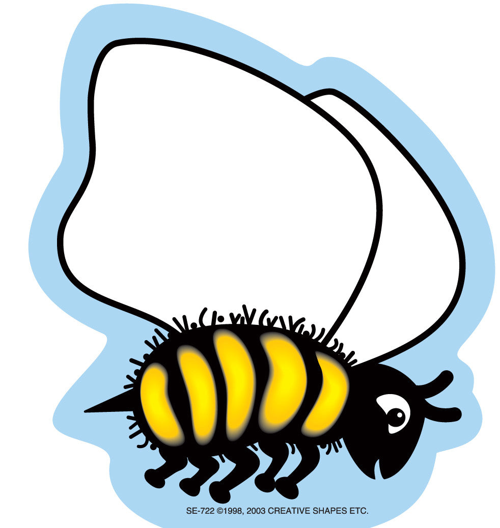 SHAPES ETC. Mini Notepad - Bee