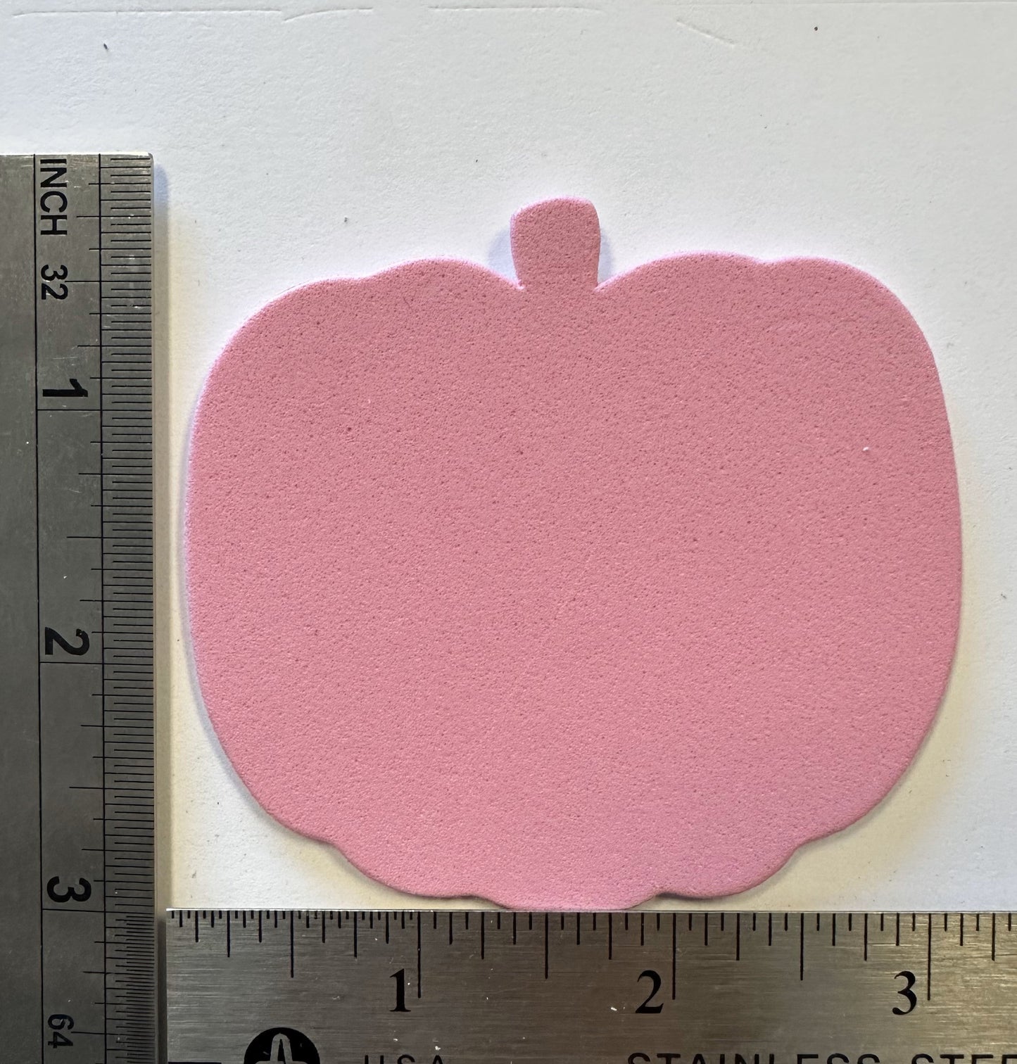 SHAPES ETC. Small Single Color Creative Foam Cut-Outs - Pretty in Pink-O-Ween Pumpkin