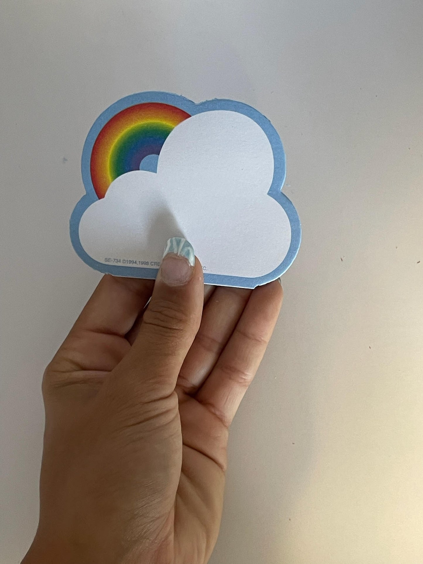 SHAPES ETC. Mini Notepad - Rainbow