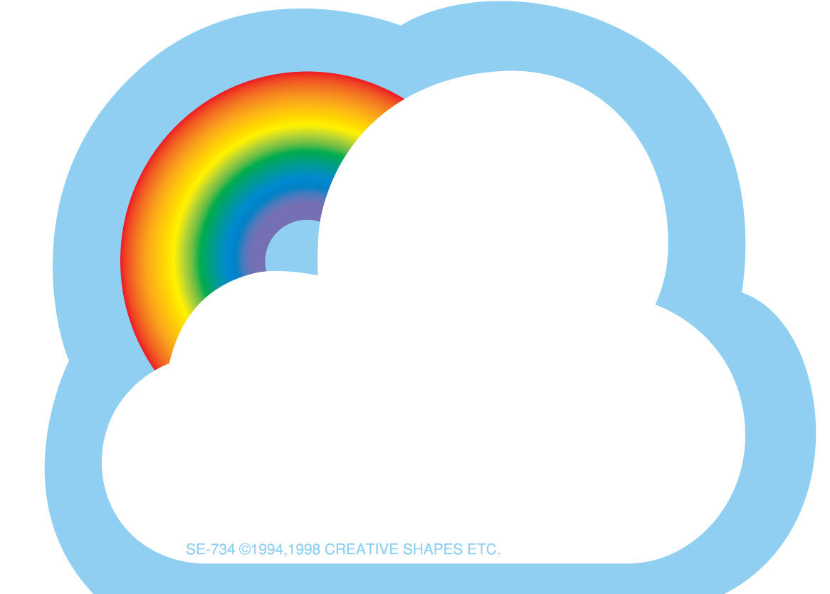 SHAPES ETC. Mini Notepad - Rainbow