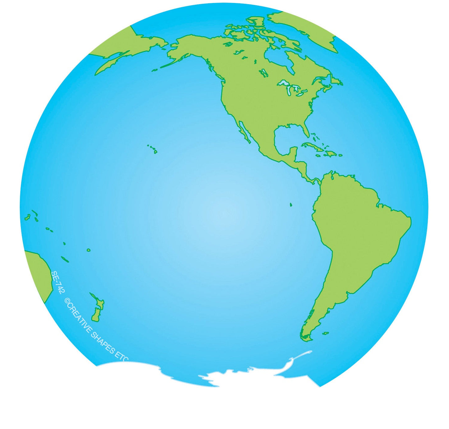 SHAPES ETC. Mini Notepad - Earth