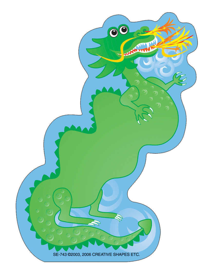 SHAPES ETC. Mini Notepad - Dragon