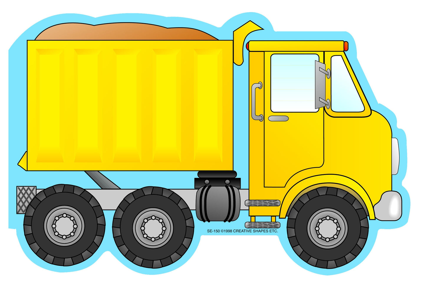 SHAPES ETC. Mini Notepad - Dump Truck