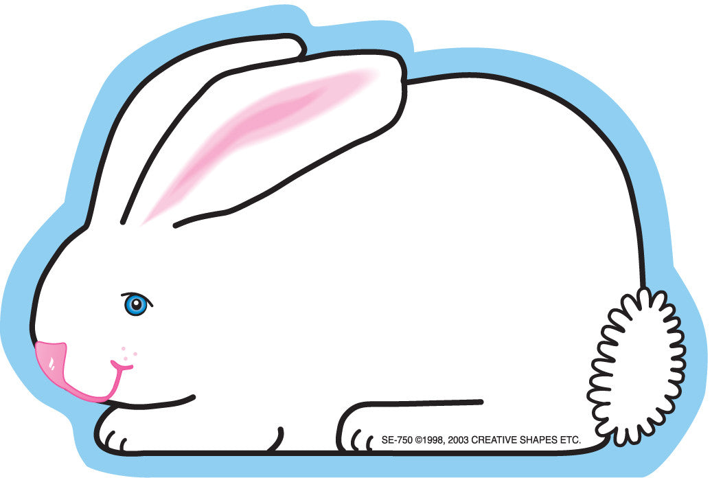 SHAPES ETC. Mini Notepad - Bunny