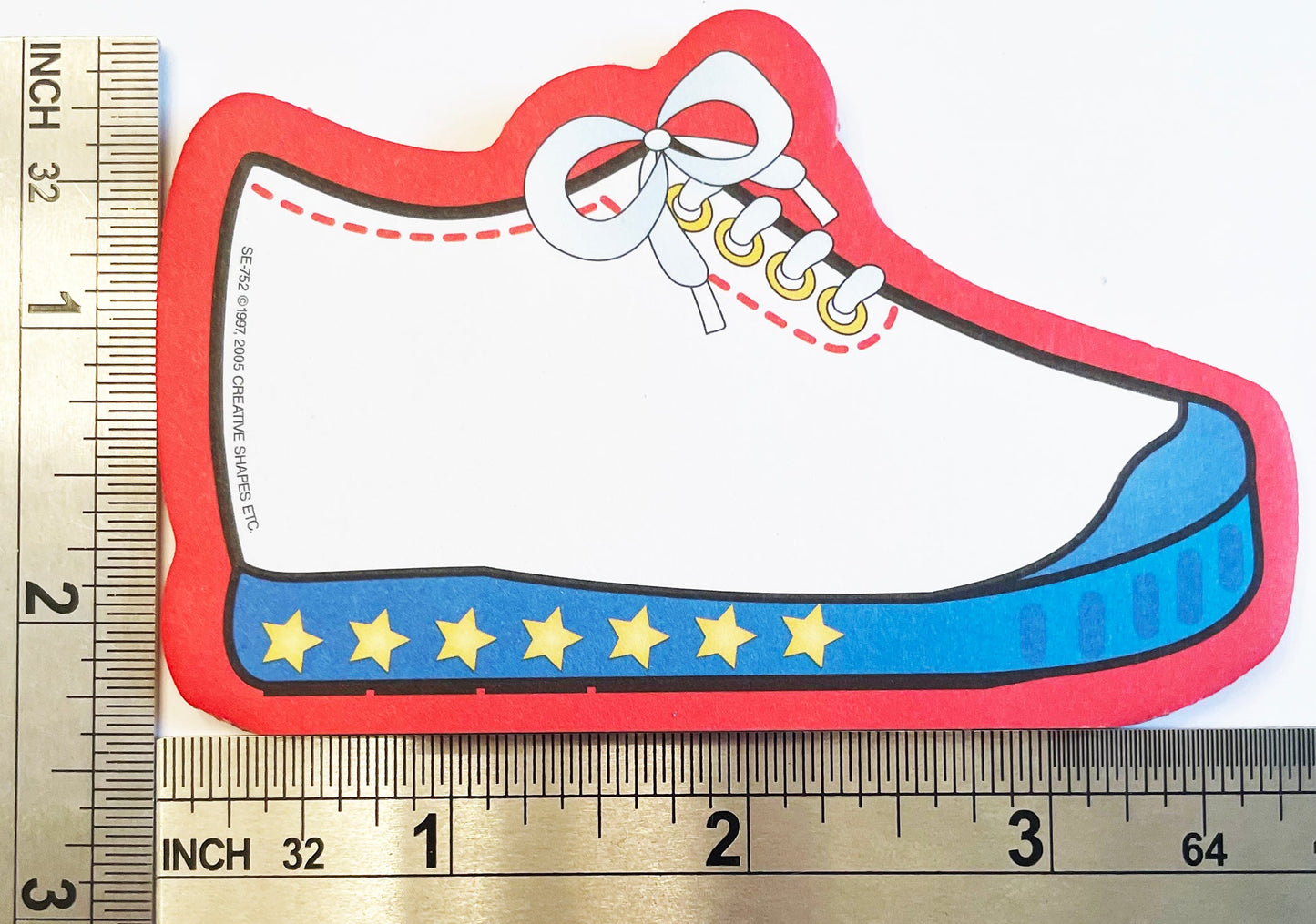 SHAPES ETC. Mini Notepad - Sneaker