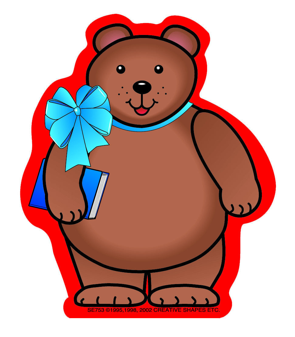 SHAPES ETC. Mini Notepad - Bear with Book