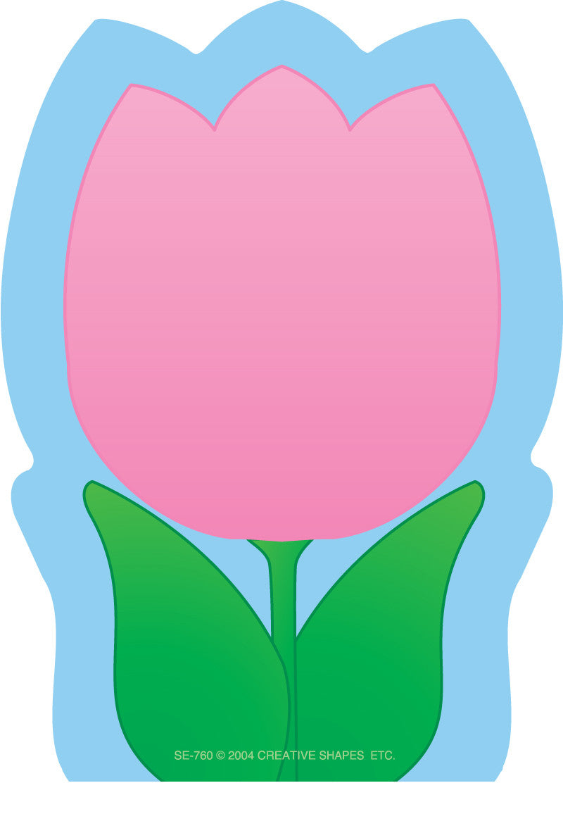 SHAPES ETC. Mini Notepad - Tulip