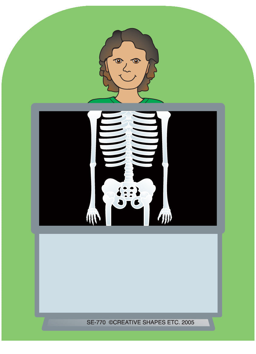 SHAPES ETC. Mini Notepad - X-Ray