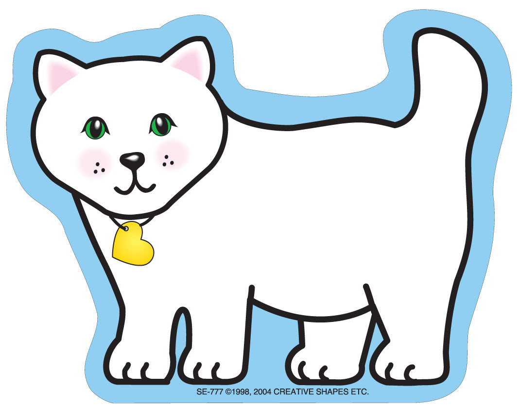 SHAPES ETC. Mini Notepad - Kitten
