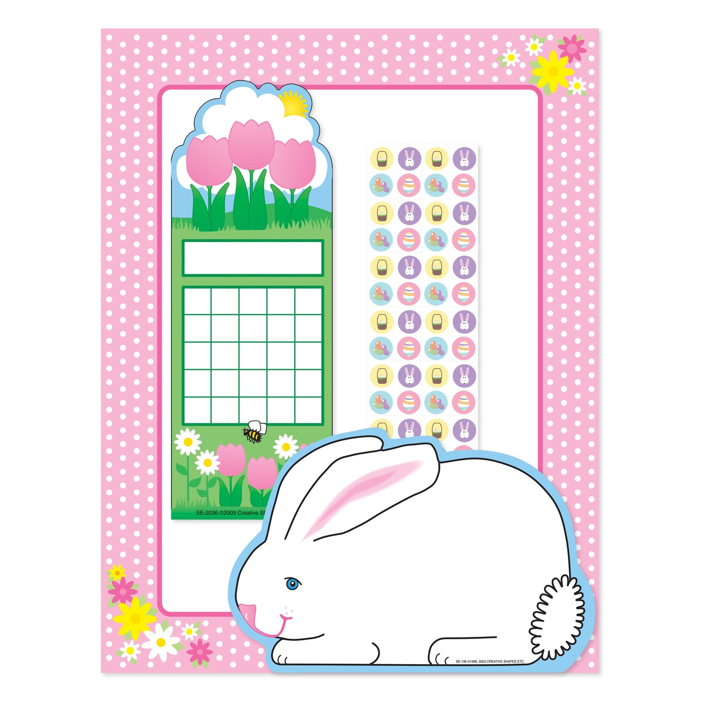 SHAPES ETC. Stationery Set - Easter