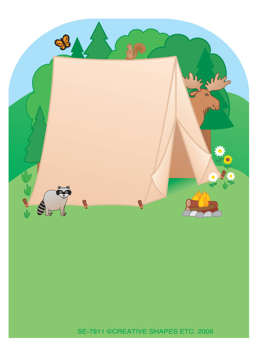 SHAPES ETC. Mini Notepad - Tent