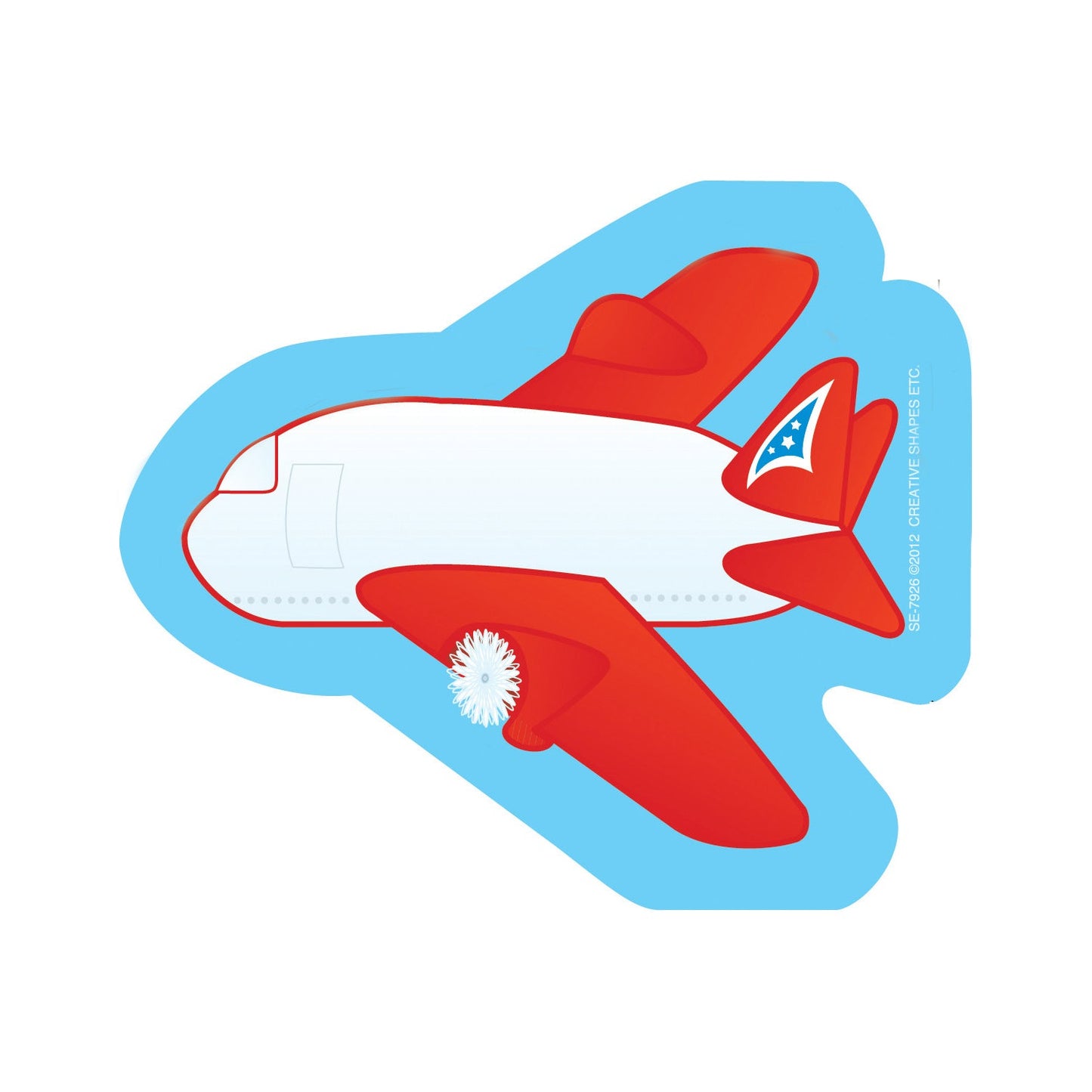 SHAPES ETC. Mini Notepad - Plane