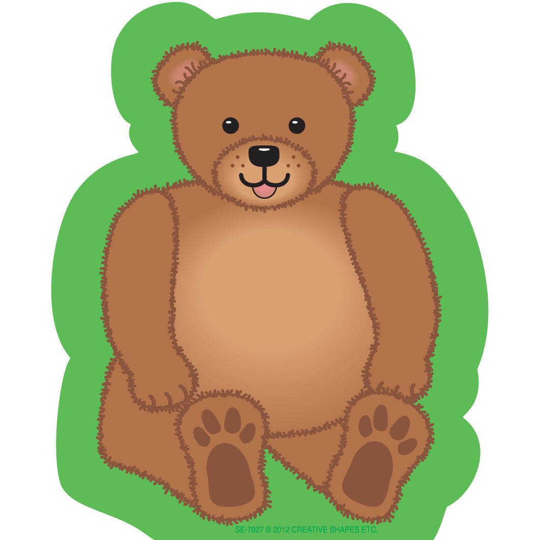 SHAPES ETC. Mini Notepad - Teddy Bear