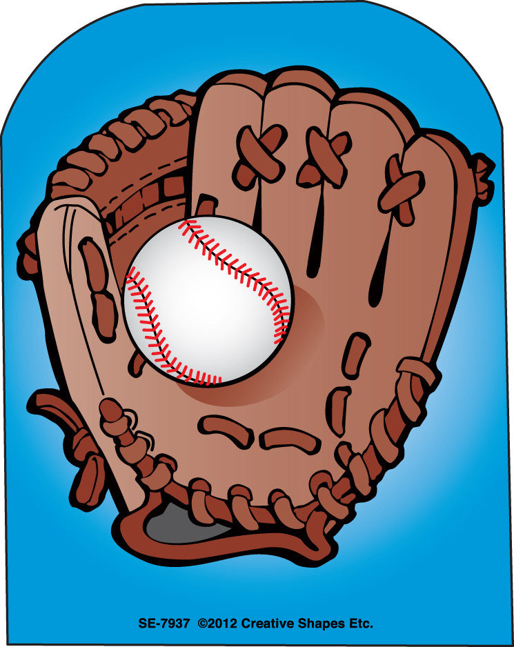 SHAPES ETC. Mini Notepad - Baseball Glove