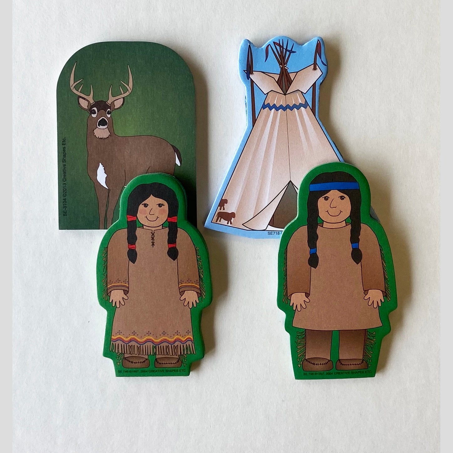 SHAPES ETC. Mini Notepad Set - Native American