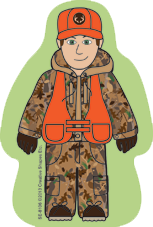 SHAPES ETC. Mini Notepad - Camo Boy