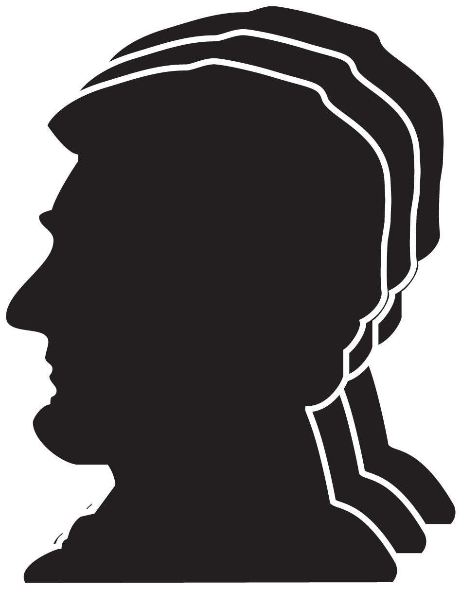 SHAPES ETC. Large Single Color Creative Foam Cut-Outs - Lincoln