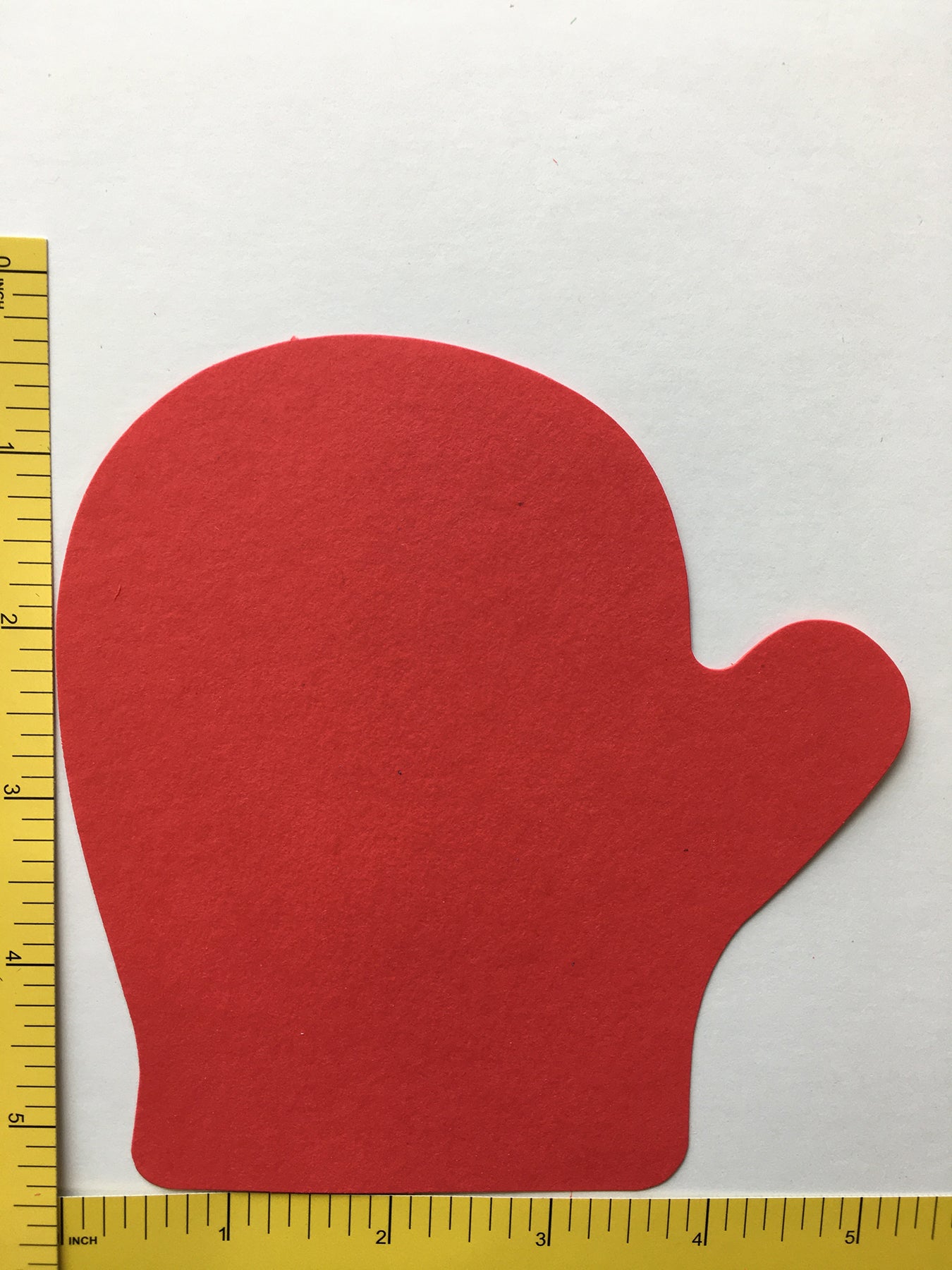 SHAPES ETC. Mitten Assorted Color Creative Cut-Outs- 5.5"