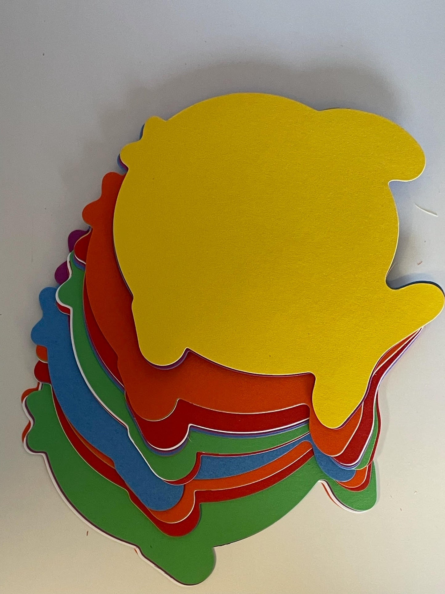 SHAPES ETC. Fish Assorted Color Creative Cut-Outs- 5.5"