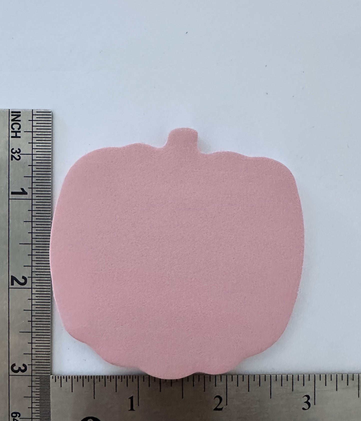 SHAPES ETC. Sticky Shape Notepad - Pretty in Pink-O-Ween Pumpkin