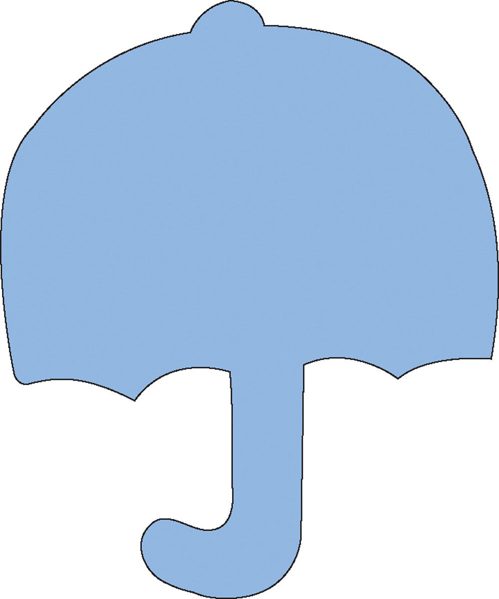 SHAPES ETC. Sticky Shape Notepad - Umbrella