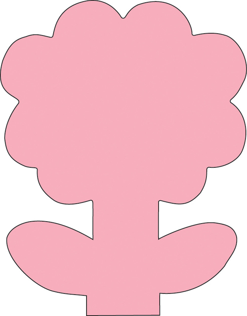 SHAPES ETC. Sticky Shape Notepad - Flower