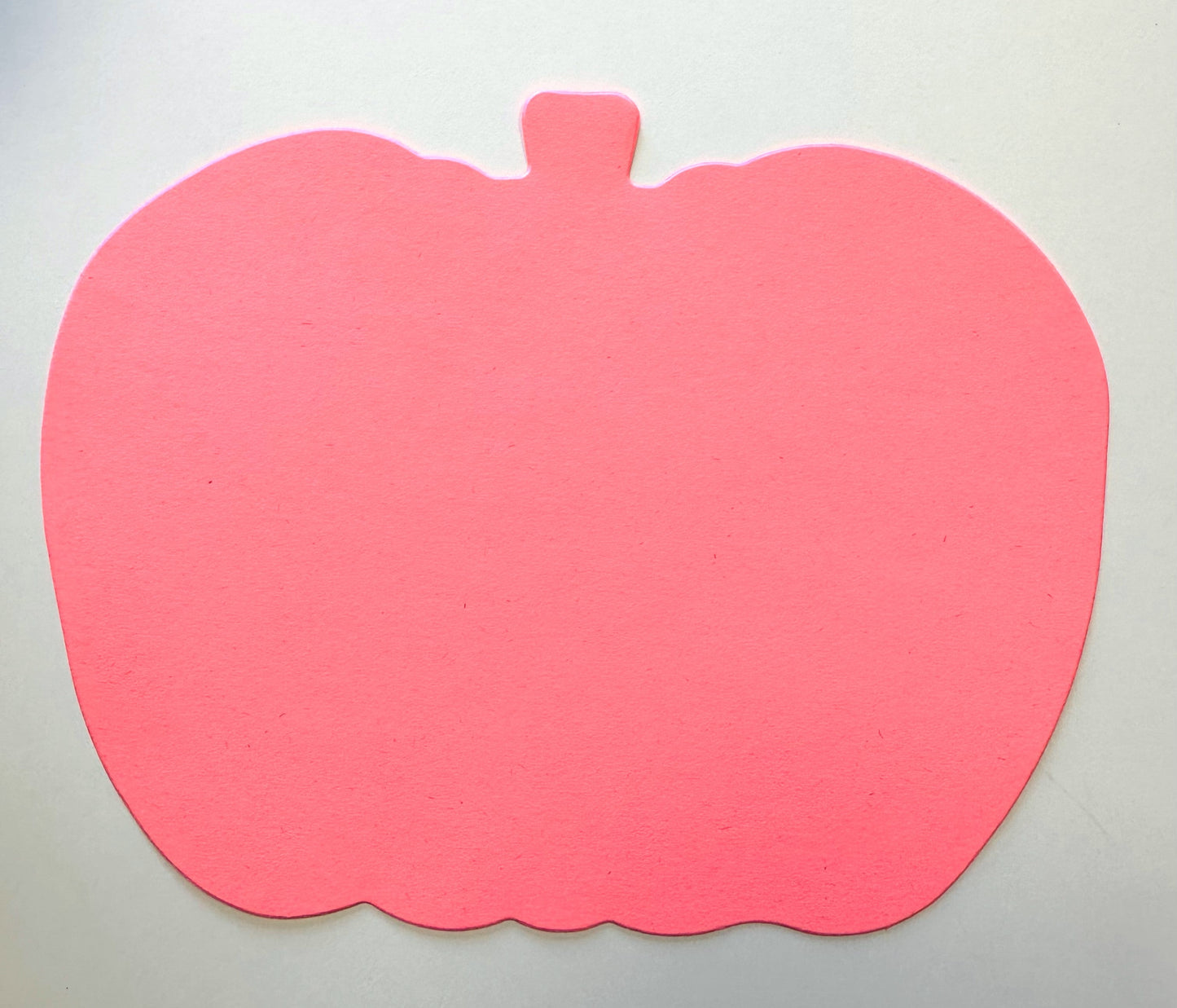 SHAPES ETC. Pretty in Pink-O-Ween Pumpkin Single Color Super Cut-Outs- 8” x 10”