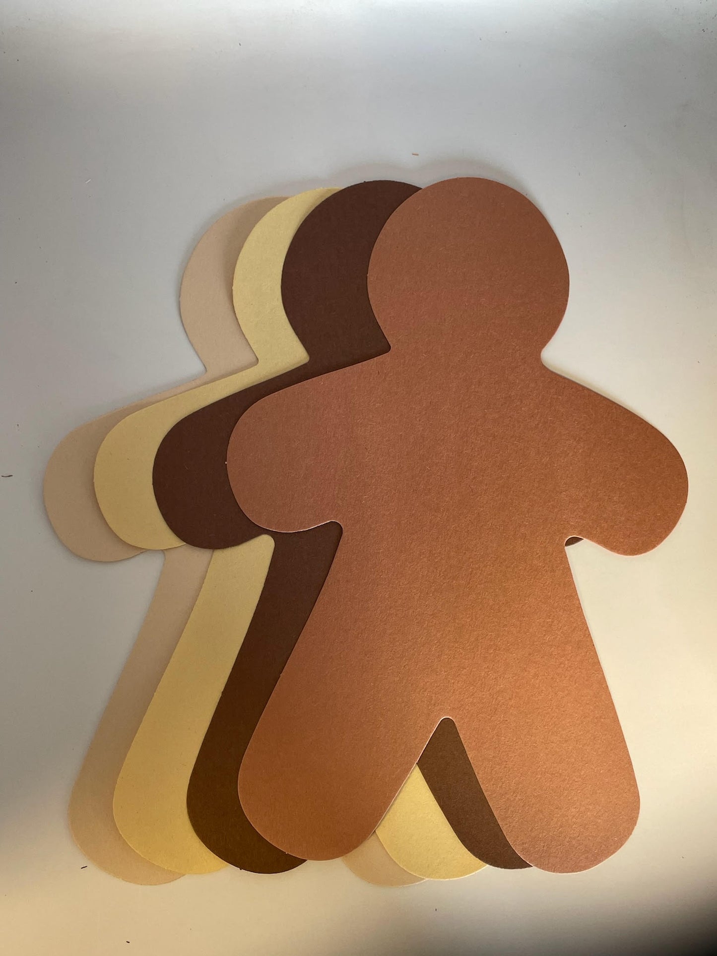 SHAPES ETC. Person Multicultural Super Cut-Outs- 8” x 10”