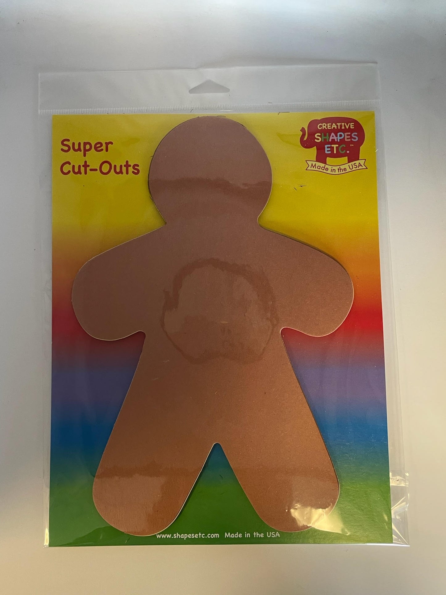 SHAPES ETC. Person Multicultural Super Cut-Outs- 8” x 10”