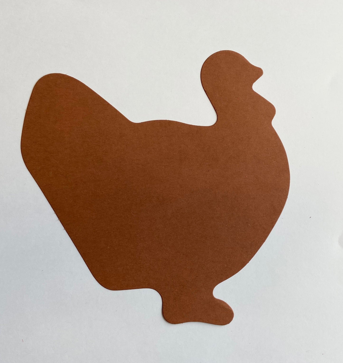 SHAPES ETC. Thanksgiving Turkey Assorted Color Super Cut-Outs - 8in x 10in