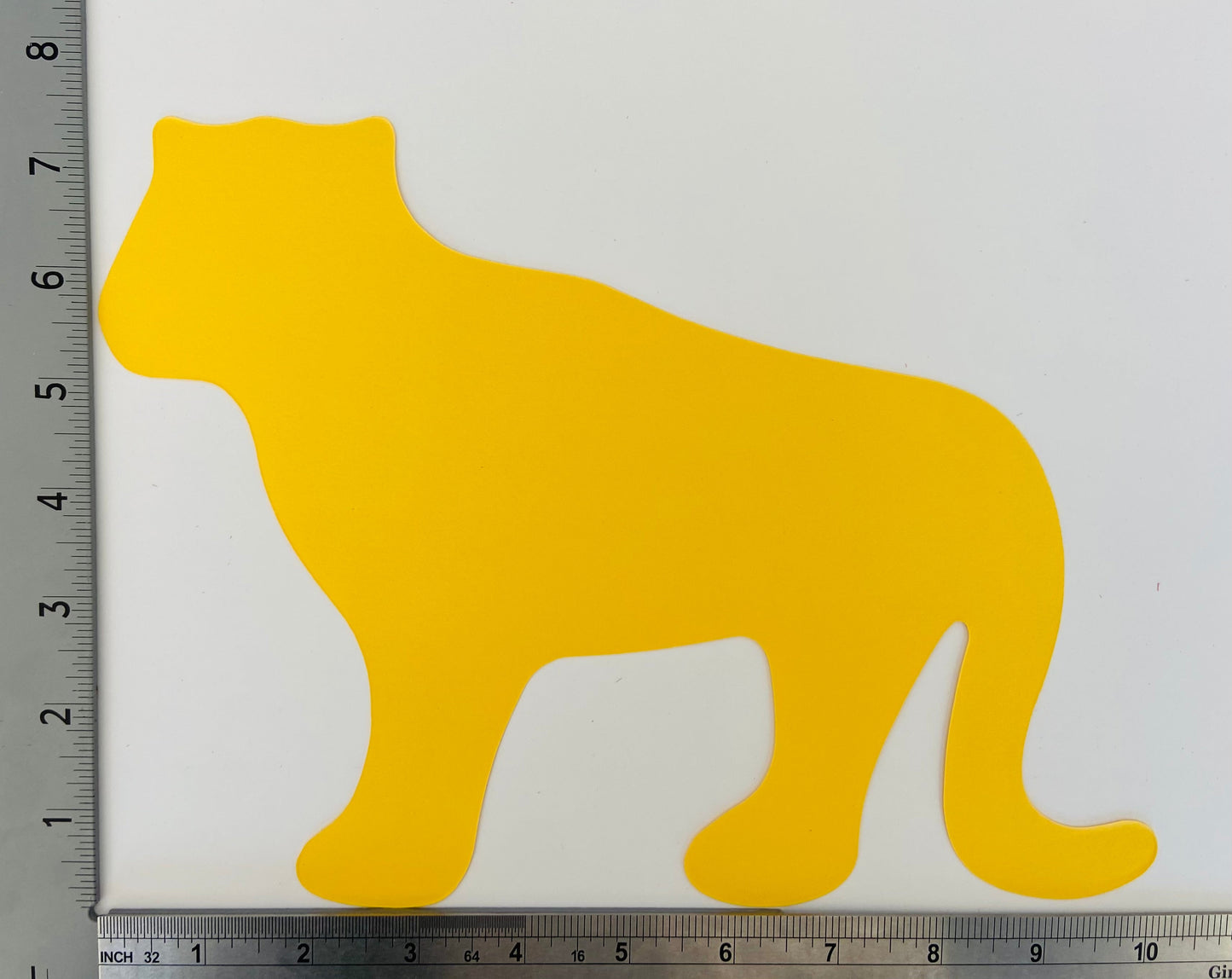 SHAPES ETC. Tiger Assorted Color Super Cut-Outs- 8” x 10”