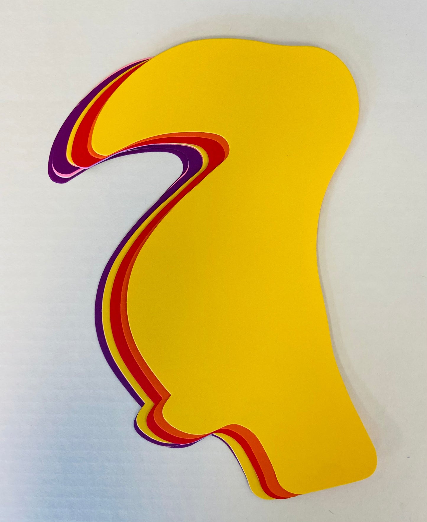 SHAPES ETC. Toucan Assorted Color Super Cut-Outs- 8” x 10”