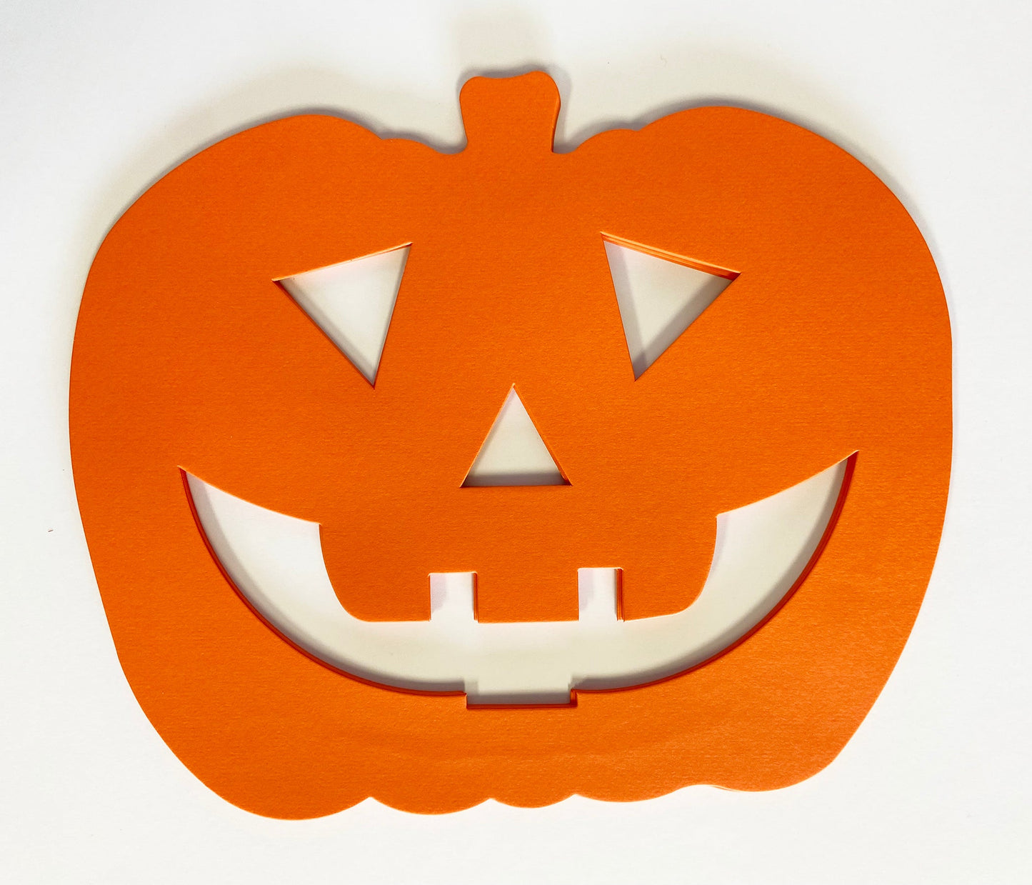 SHAPES ETC. Jack O Lantern Single Color Super Cut-Outs- 8” x 10”