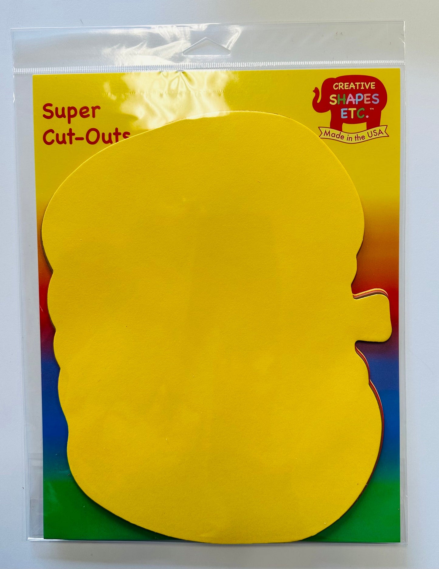 SHAPES ETC. Fall Thanksgiving Pumpkin Assorted Color Super Cut-Outs - 8in x 10in
